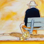 The Lemon Man 36 x 36