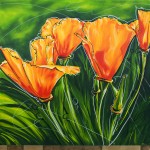 A Burst of Summer 40 x 40