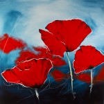 Fan Dancers 36 x 36
