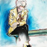Waiting on a Crosstown Bus 36 x 48