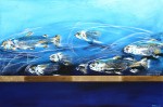 Deep Water Run painting 24 x 30