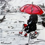 Lunch in the Park 6 x 6